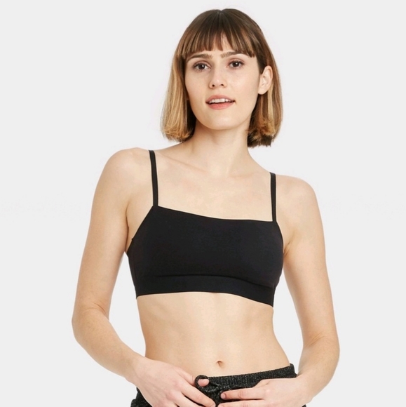auden unlined scoop neck bralette